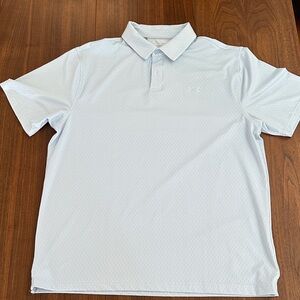 Under Armour Men's Sky Blue Polo Shirt